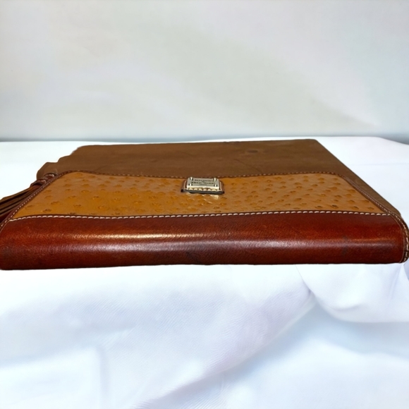 HOST PICK 😊 Vtg Dooney & Bourke Ostrich Leather Bag - Picture 3 of 9